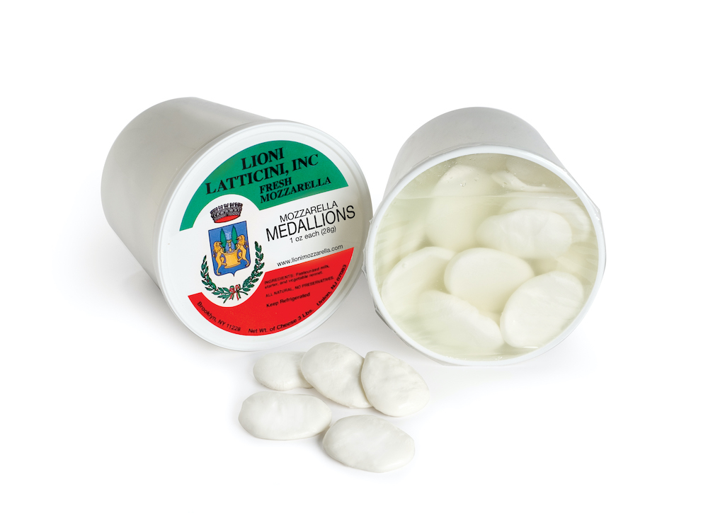 Medallions Fresh Mozzarella - Lioni Latticini, Inc